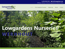 Tablet Screenshot of lowgardens.com